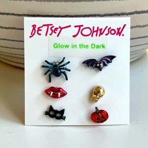 Betsey Johnson Halloween Earring Set